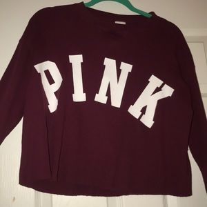 Long sleeve PINK t-shirt